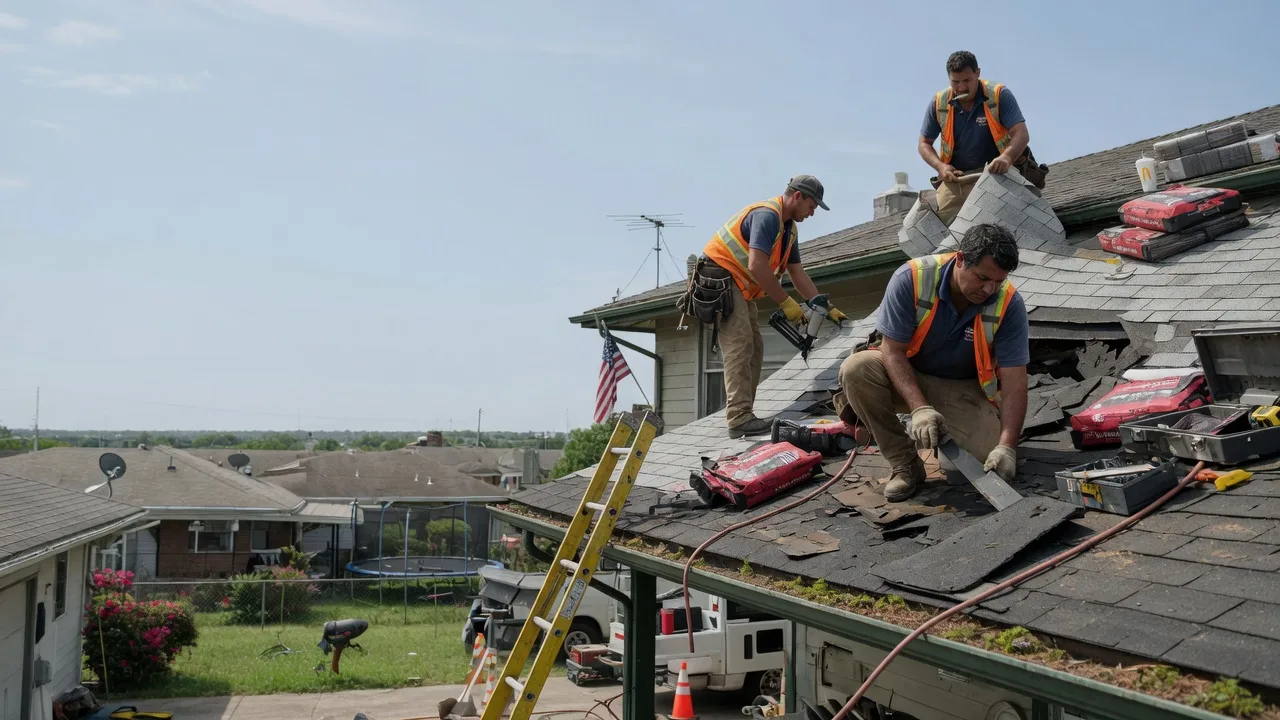 Roof Repair in Rufe, OK near me